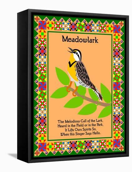 Meadowlark Quilt-Mark Frost-Framed Premier Image Canvas