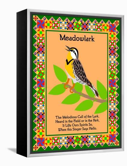 Meadowlark Quilt-Mark Frost-Framed Premier Image Canvas