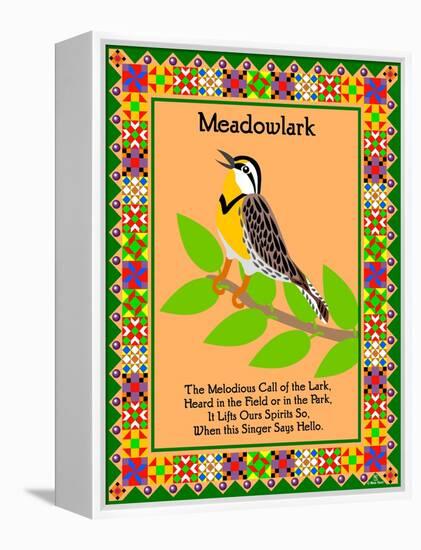 Meadowlark Quilt-Mark Frost-Framed Premier Image Canvas