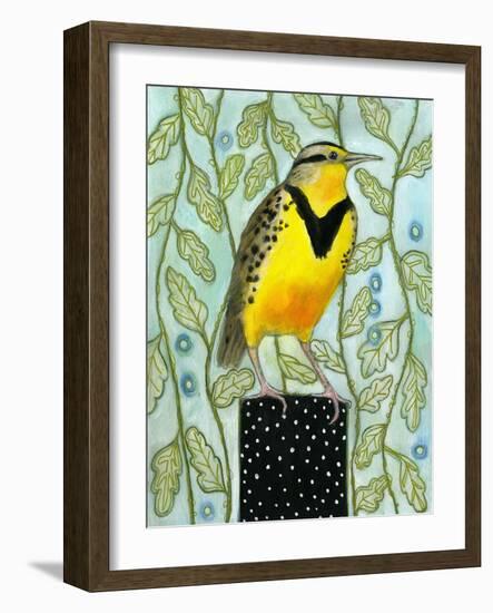 Meadowlark-null-Framed Art Print