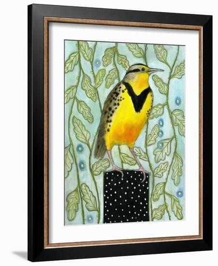 Meadowlark-null-Framed Art Print