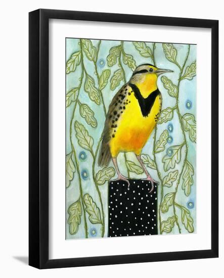 Meadowlark-null-Framed Art Print