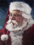 santa2-Meadowpaint-Framed Premier Image Canvas