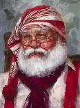 Santa 3-Meadowpaint-Giclee Print