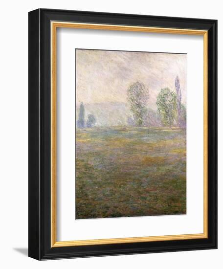 Meadows at Giverny, 1888-Claude Monet-Framed Giclee Print