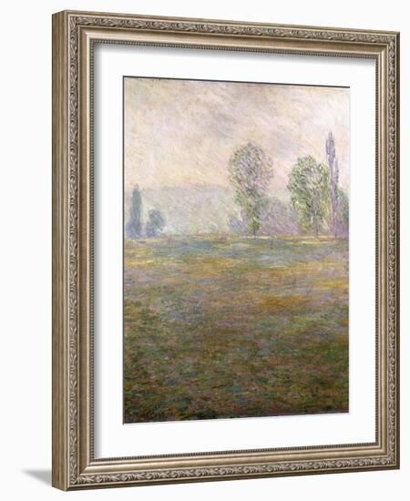 Meadows at Giverny, 1888-Claude Monet-Framed Giclee Print