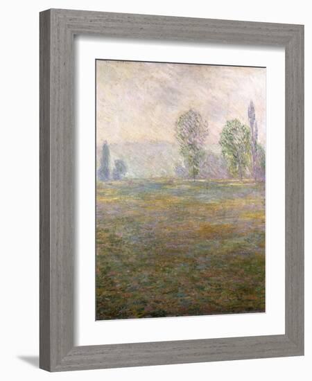 Meadows at Giverny, 1888-Claude Monet-Framed Giclee Print