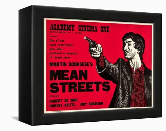 Mean Streets-null-Framed Stretched Canvas