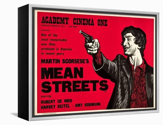 Mean Streets-null-Framed Stretched Canvas