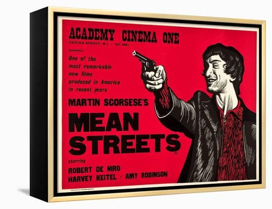 Mean Streets-null-Framed Stretched Canvas