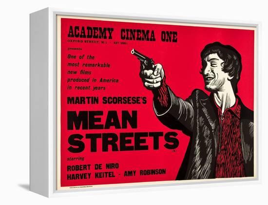 Mean Streets-null-Framed Stretched Canvas