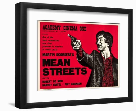 Mean Streets-null-Framed Premium Giclee Print