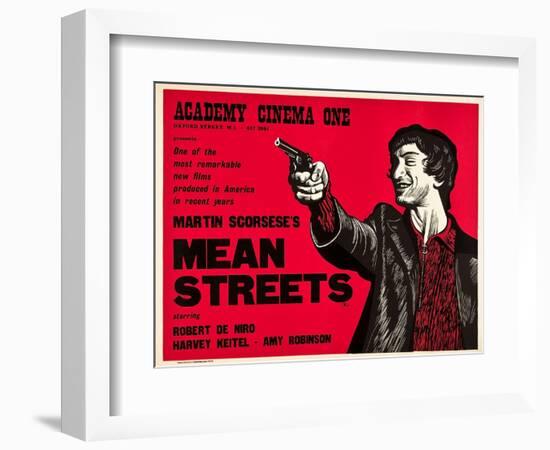 Mean Streets-null-Framed Premium Giclee Print