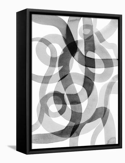 Meander II-Nikki Galapon-Framed Stretched Canvas