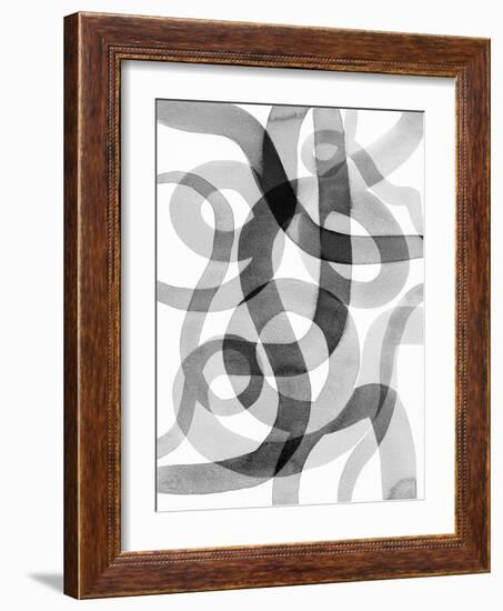 Meander II-Nikki Galapon-Framed Art Print