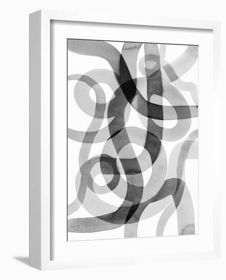 Meander II-Nikki Galapon-Framed Art Print