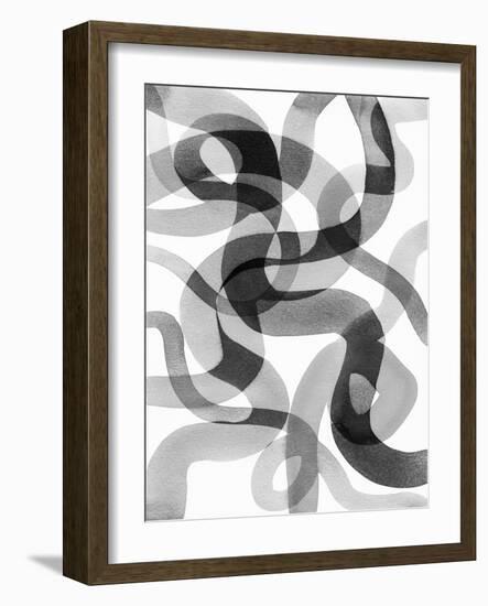 Meander IV-Nikki Galapon-Framed Art Print