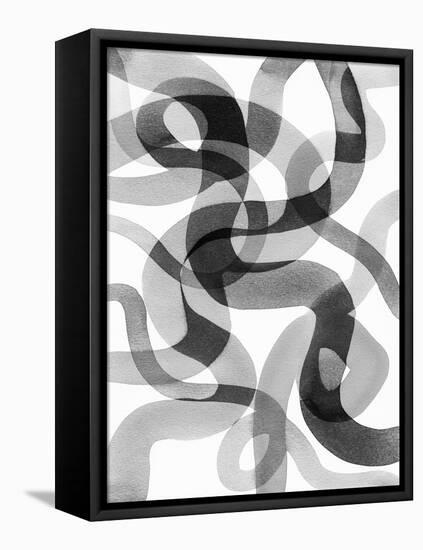 Meander IV-Nikki Galapon-Framed Stretched Canvas