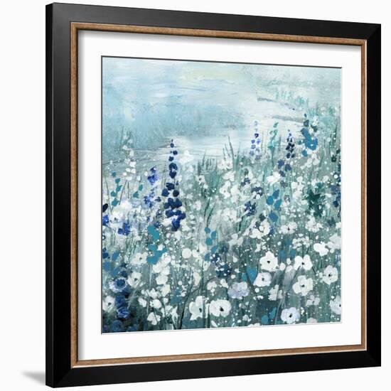 Meandering Field-null-Framed Art Print