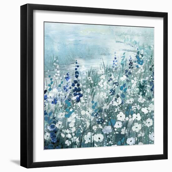 Meandering Field-null-Framed Art Print