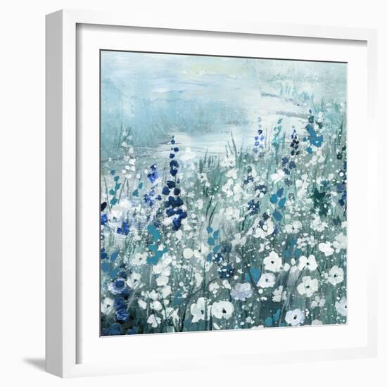 Meandering Field-null-Framed Art Print