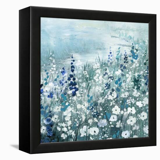 Meandering Field-null-Framed Stretched Canvas