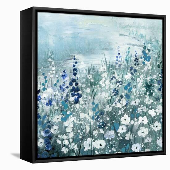 Meandering Field-null-Framed Stretched Canvas