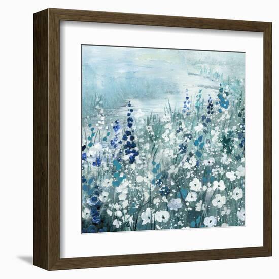 Meandering Field-null-Framed Art Print