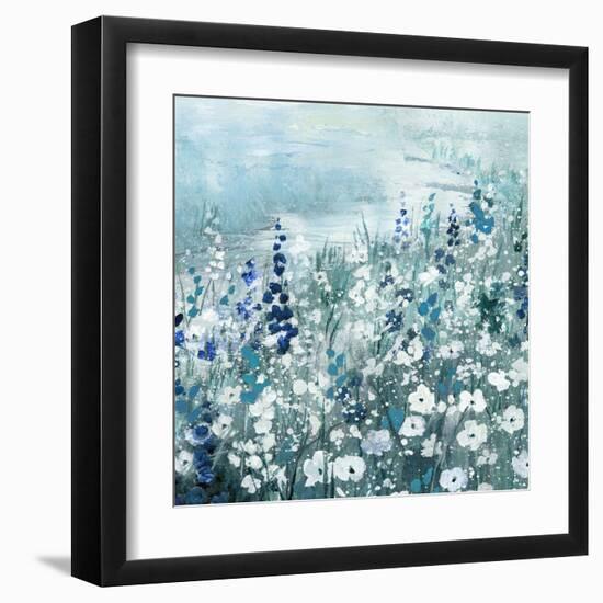 Meandering Field-null-Framed Art Print