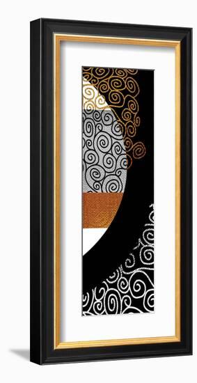 Meandering Swirls after Klimt-Michael Timmons-Framed Art Print