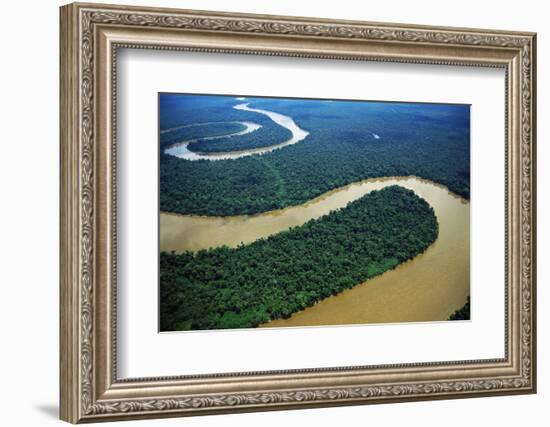 Meandering Tigre River-Layne Kennedy-Framed Photographic Print