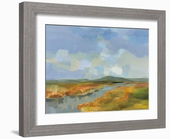 Meanders-Silvia Vassileva-Framed Art Print