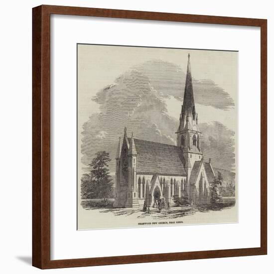 Meanwood New Church, Near Leeds-null-Framed Giclee Print