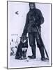 Meares with Osman, Leader of the Dogs, from 'Scott's Last Expedition-Herbert Ponting-Mounted Photographic Print