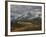 Mears Peak with Snow and Yellow Aspens in the Fall-James Hager-Framed Photographic Print