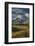 Mears Peak with Snow and Yellow Aspens in the Fall-James Hager-Framed Photographic Print