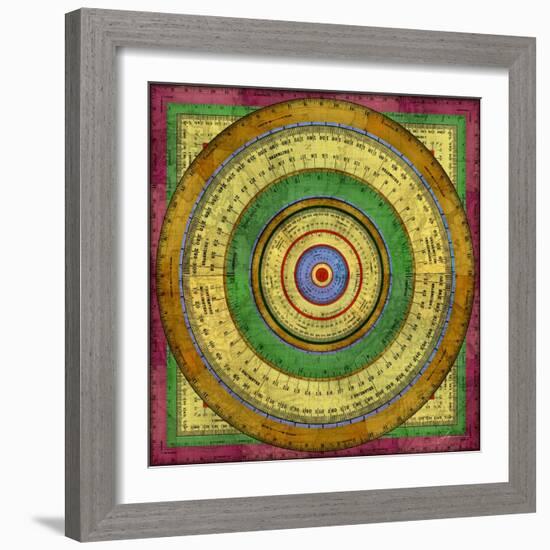 Measurement Tiles I-James Burghardt-Framed Art Print