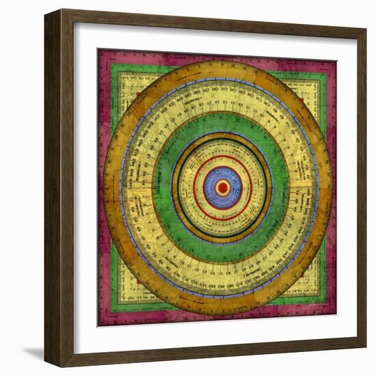 Measurement Tiles I-James Burghardt-Framed Art Print