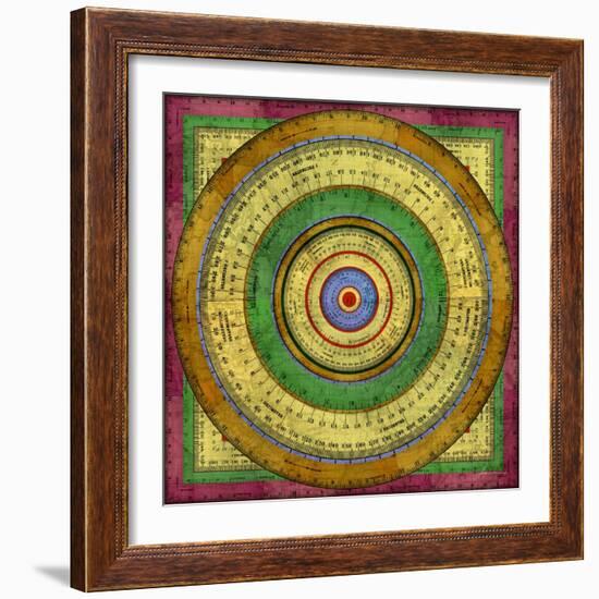 Measurement Tiles I-James Burghardt-Framed Art Print