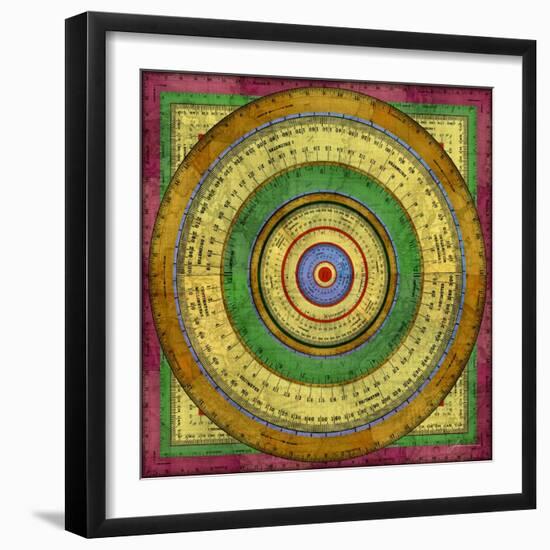 Measurement Tiles I-James Burghardt-Framed Art Print