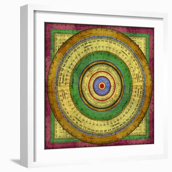 Measurement Tiles I-James Burghardt-Framed Art Print