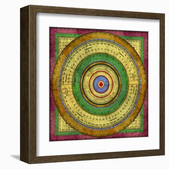 Measurement Tiles I-James Burghardt-Framed Art Print