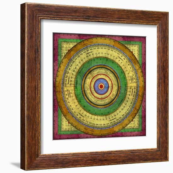 Measurement Tiles I-James Burghardt-Framed Art Print