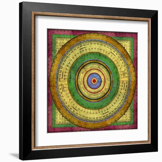 Measurement Tiles I-James Burghardt-Framed Art Print