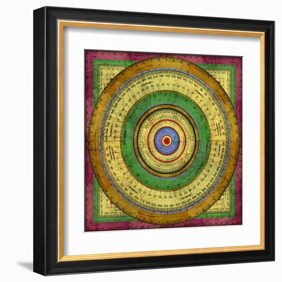 Measurement Tiles I-James Burghardt-Framed Art Print