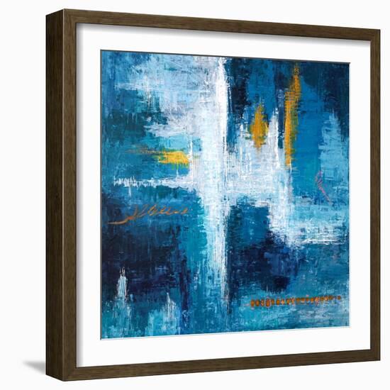 Measurement-Hyunah Kim-Framed Art Print