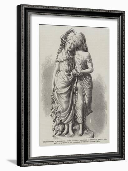 Measurement-null-Framed Giclee Print