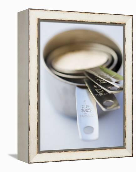 Measuring Cups of Different Sizes-Greg Elms-Framed Premier Image Canvas