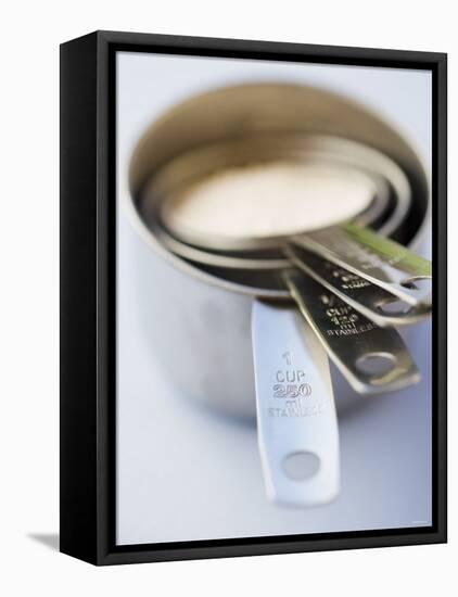 Measuring Cups of Different Sizes-Greg Elms-Framed Premier Image Canvas