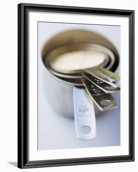 Measuring Cups of Different Sizes-Greg Elms-Framed Photographic Print